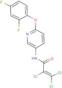 N1-[6-(2,4-difluorophenoxy)-3-pyridyl]-2,3,3-trichloroacrylamide