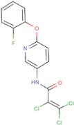 N1-[6-(2-fluorophenoxy)-3-pyridyl]-2,3,3-trichloroacrylamide