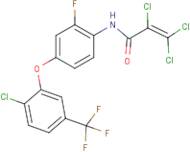 N1-{4-[2-chloro-5-(trifluoromethyl)phenoxy]-2-fluorophenyl}-2,3,3-trichloroacrylamide