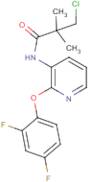 N1-[2-(2,4-difluorophenoxy)-3-pyridyl]-3-chloro-2,2-dimethylpropanamide