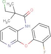 N1-[2-(2-fluorophenoxy)-3-pyridyl]-3-chloro-2,2-dimethylpropanamide