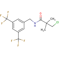 N1-[3,5-di(trifluoromethyl)benzyl]-3-chloro-2,2-dimethylpropanamide