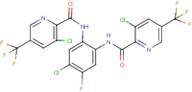 N2-[4-chloro-2-({[3-chloro-5-(trifluoromethyl)-2-pyridyl]carbonyl}amino)-5-fluorophenyl]-3-chloro-…