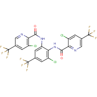 N2-[2-chloro-6-({[3-chloro-5-(trifluoromethyl)-2-pyridyl]carbonyl}amino)-4-(trifluoromethyl)phenyl…