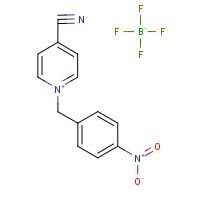 4-cyano-1-(4-nitrobenzyl)pyridinium tetrafluoroborate