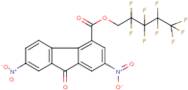 2,2,3,3,4,4,5,5,5-nonafluoropentyl 2,7-dinitro-9-oxo-9H-fluorene-4-carboxylate