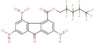 2,2,3,3,4,4,5,5,5-nonafluoropentyl 2,5,7-trinitro-9-oxo-9H-fluorene-4-carboxylate