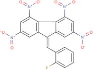 9-(2-fluorobenzylidene)-2,4,5,7-tetranitro-9H-fluorene