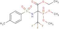 ethyl 2-(dimethoxyphosphoryl)-3,3,3-trifluoro-2-{[(4-methylphenyl)sulphonyl]amino}propanoate