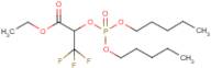 ethyl 2-{[di(pentyloxy)phosphoryl]oxy}-3,3,3-trifluoropropanoate