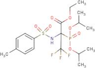 ethyl 2-(diisopropoxyphosphoryl)-3,3,3-trifluoro-2-{[(4-methylphenyl)sulphonyl]amino}propanoate