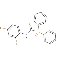 N-(2,4-difluorophenyl)oxo(diphenyl)phosphoranecarbothioamide