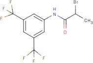 N1-[3,5-di(trifluoromethyl)phenyl]-2-bromopropanamide