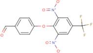 4-[2,6-dinitro-4-(trifluoromethyl)phenoxy]benzaldehyde