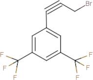 1-(3-Bromoprop-1-ynyl)-3,5-di(trifluoromethyl)benzene