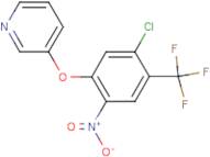 3-[5-chloro-2-nitro-4-(trifluoromethyl)phenoxy]pyridine