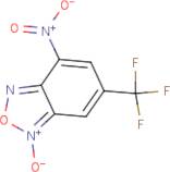 4-nitro-6-(trifluoromethyl)-2,1,3-benzoxadiazol-1-ium-1-olate