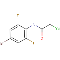 N1-(4-bromo-2,6-difluorophenyl)-2-chloroacetamide