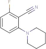 2-fluoro-6-piperidinobenzonitrile