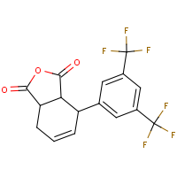 4-[3,5-di(trifluoromethyl)phenyl]-1,3,3a,4,7,7a-hexahydroisobenzofuran-1,3-dione