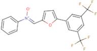 ({5-[3,5-di(trifluoromethyl)phenyl]-2-furyl}methylidene)(phenyl)ammoniumolate