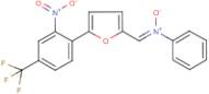 ({5-[2-Nitro-4-(trifluoromethyl)phenyl]-2-furyl}methylene)(phenyl)ammoniumolate