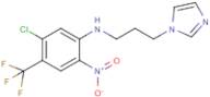 N1-[3-(1H-imidazol-1-yl)propyl]-5-chloro-2-nitro-4-(trifluoromethyl)aniline