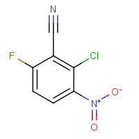 2-Chloro-6-fluoro-3-nitrobenzonitrile