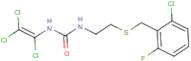 N-{2-[(2-chloro-6-fluorobenzyl)thio]ethyl}-N'-(1,2,2-trichlorovinyl)urea