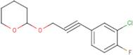 2-{[3-(3-chloro-4-fluorophenyl)prop-2-ynyl]oxy}tetrahydro-2H-pyran