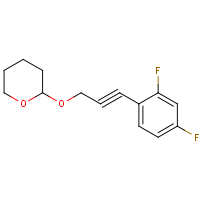 2-{[3-(2,4-difluorophenyl)prop-2-ynyl]oxy}tetrahydro-2H-pyran