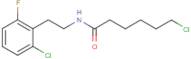 6-Chloro-N-(2-chloro-6-fluorophenethyl)hexanamide