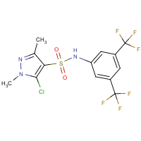 N4-[3,5-di(trifluoromethyl)phenyl]-5-chloro-1,3-dimethyl-1H-pyrazole-4-sulphonamide