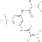 N1-[3-[(2,3,3-trichloroacryloyl)amino]-5-(trifluoromethyl)phenyl]-2,3,3-trichloroacrylamide