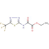 ethyl 2-oxo-2-{[5-(trifluoromethyl)-1,3,4-thiadiazol-2-yl]amino}acetate