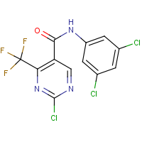 N5-(3,5-dichlorophenyl)-2-chloro-4-(trifluoromethyl)pyrimidine-5-carboxamide