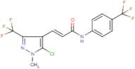 N1-[4-(trifluoromethyl)phenyl]-3-[5-chloro-1-methyl-3-(trifluoromethyl)-1H-pyrazol-4-yl]acrylamide