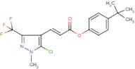 4-(tert-butyl)phenyl 3-[5-chloro-1-methyl-3-(trifluoromethyl)-1H-pyrazol-4-yl]acrylate