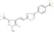 5-{2-[5-chloro-1-methyl-3-(trifluoromethyl)-1H-pyrazol-4-yl]vinyl}-3-[4-(trifluoromethyl)phenyl]...