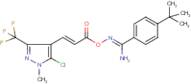 4-(tert-butyl)-N'-({3-[5-chloro-1-methyl-3-(trifluoromethyl)-1H-pyrazol-4-yl]allanoyl}oxy)benzen...