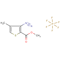 2-Methoxycarbonyl-4-methylthiophene-3-diazonium hexafluorophosphate