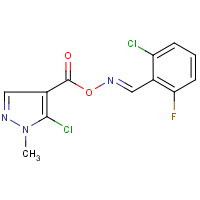 5-Chloro-4-[({[(2-chloro-6-fluorophenyl)methylene]amino}oxy)carbonyl]-1-methyl-1H-pyrazole