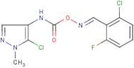 5-Chloro-4-{[({[(2-chloro-6-fluorophenyl)methylene]amino}oxy)carbonyl]amino}-1-methyl-1H-pyrazole