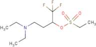 3-(diethylamino)-1-(trifluoromethyl)propyl ethane-1-sulphonate