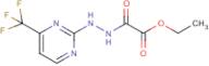 ethyl 2-oxo-2-{2-[4-(trifluoromethyl)pyrimidin-2-yl]hydrazino}acetate