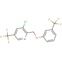 3-chloro-5-(trifluoromethyl)-2-{[3-(trifluoromethyl)phenoxy]methyl}pyridine