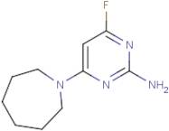 4-azepan-1-yl-6-fluoropyrimidin-2-amine