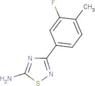 5-Amino-3-(3-fluoro-4-methylphenyl)-1,2,4-thiadiazole