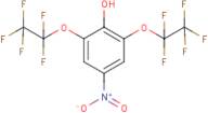 4-nitro-2,6-di(1,1,2,2,2-pentafluoroethoxy)phenol