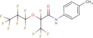 2,3,3,3-tetrafluoro-2-(1,1,2,2,3,3,3-heptafluoropropoxy)-N-(4-methylphenyl)propanamide